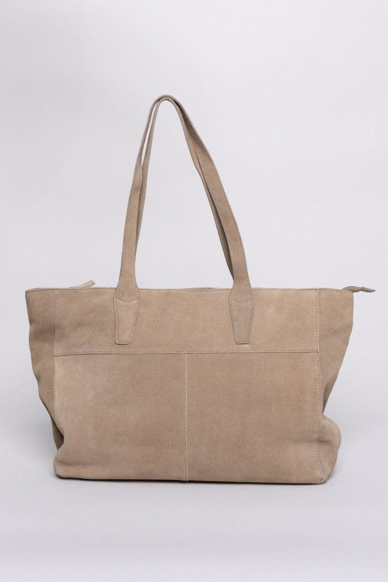 Τσάντα ώμου καστόρινη Vero Moda 10331144 - Μπεζ - thefashionproject.gr - VERO MODA