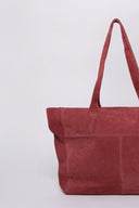 Τσάντα ώμου καστόρινη Vero Moda 10331144 - Μπορντό - thefashionproject.gr - VERO MODA