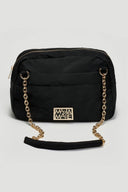Τσάντα ώμου με αλυσίδα Mariamare - Μαύρο - thefashionproject.gr - MARIAMARE