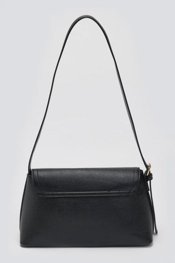 Τσάντα ώμου με καπάκι ONLY 10329332 - Μαύρο - thefashionproject.gr - ONLY