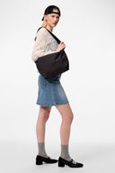 Τσάντα ώμου Pieces - Μαύρο - thefashionproject.gr - PIECES