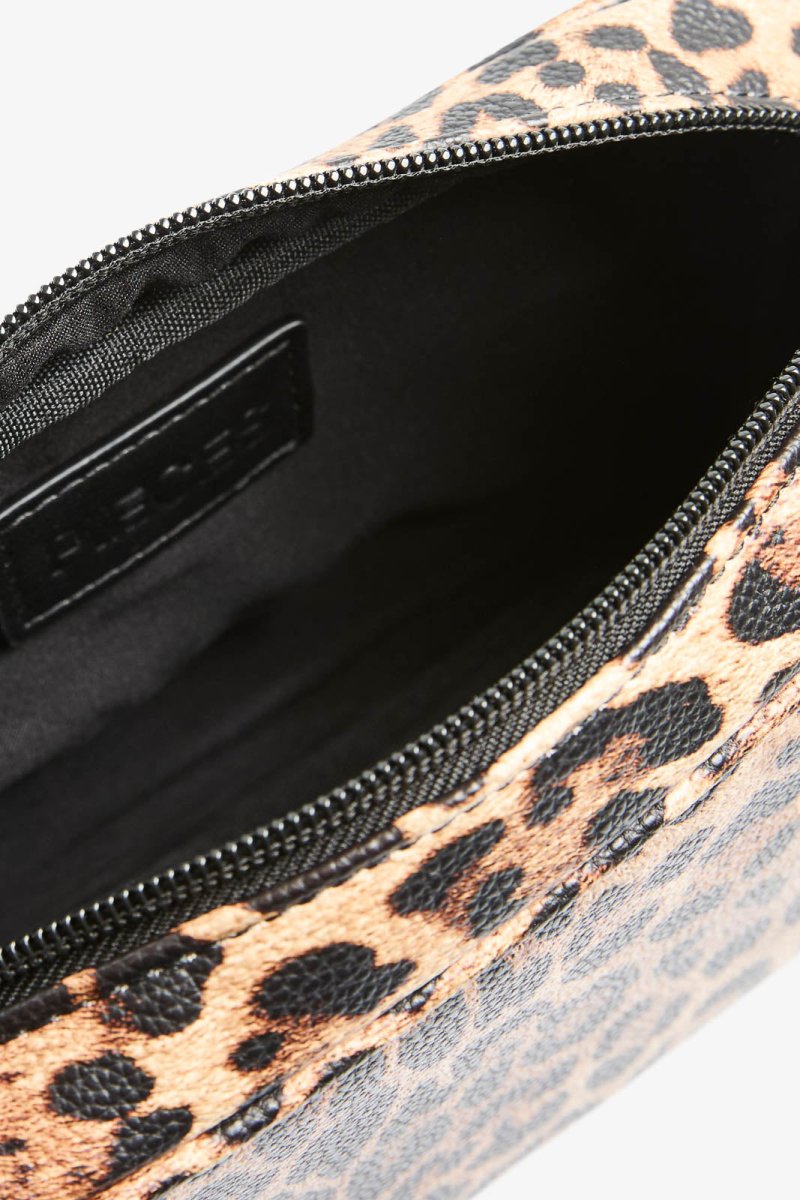 Τσάντα χιαστί με print PIECES - Leopard - thefashionproject.gr - PIECES