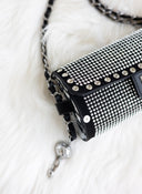 Τσαντάκι με τρούκς και αλυσίδα - Μαύρο - thefashionproject.gr - TFP