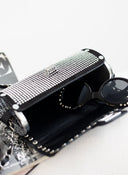 Τσαντάκι με τρούκς και αλυσίδα - Μαύρο - thefashionproject.gr - TFP