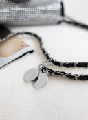Τσαντάκι με τρούκς και αλυσίδα - Μαύρο - thefashionproject.gr - TFP