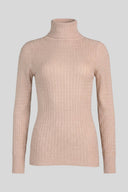 The Fashion Project - Turtleneck Sweater Fitted - Beige