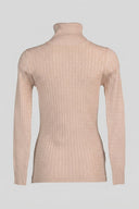 The Fashion Project - Turtleneck Sweater Fitted - Beige