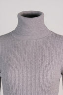 The Fashion Project - Turtleneck Sweater Fitted - Gray
