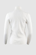 The Fashion Project - Turtleneck Sweater Fitted - Off White