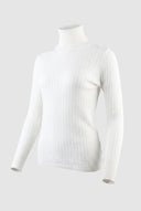 The Fashion Project - Turtleneck Sweater Fitted - Off White