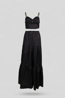 The Fashion Project - Two Piece Set Maxi Skirt - Black