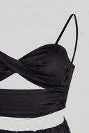 The Fashion Project - Two Piece Set Maxi Skirt - Black