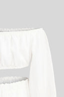The Fashion Project - Two Piece Set Maxi Skirt - White