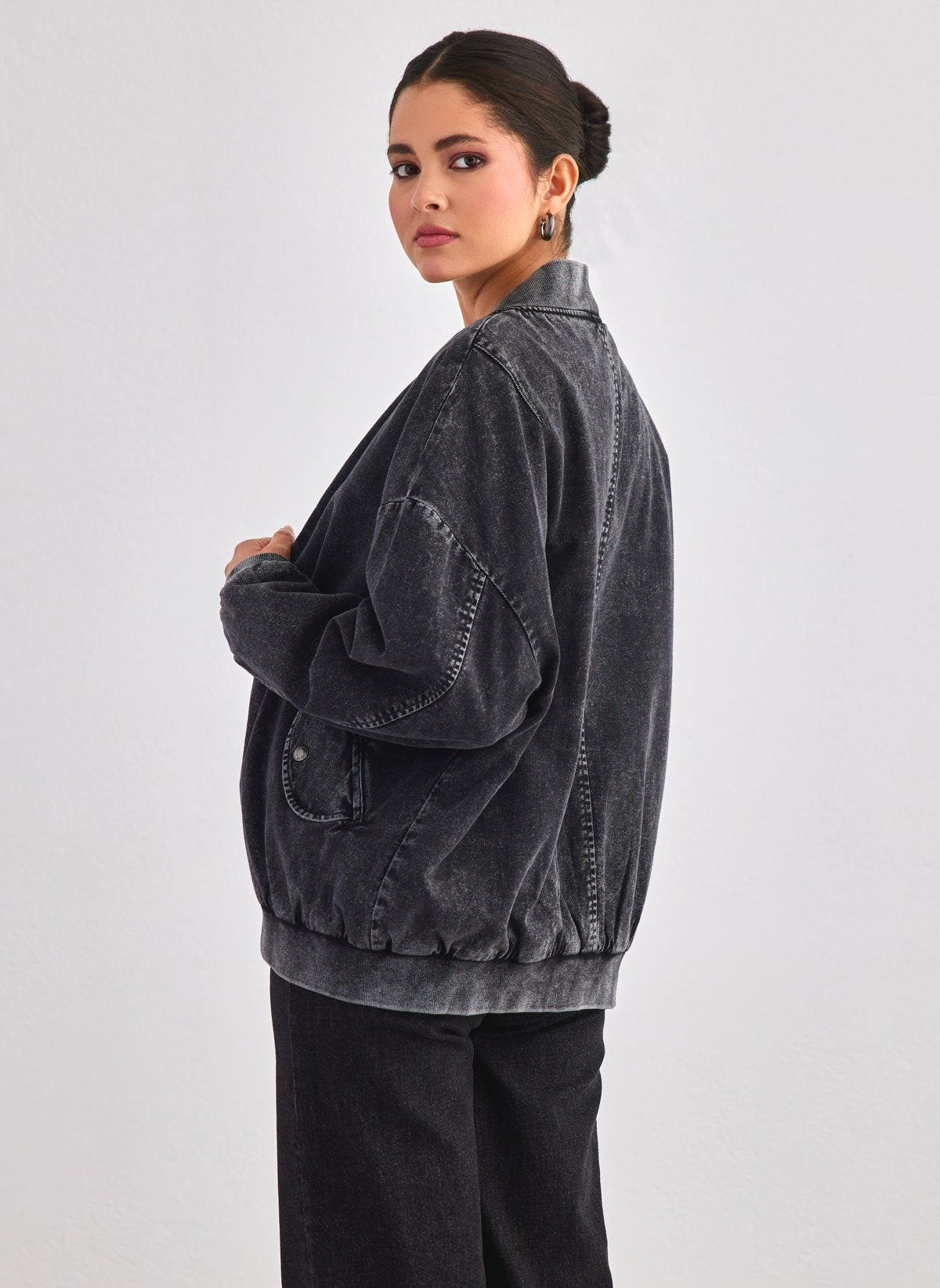 Τζιν oversized bomber jacket ONLY 15321253