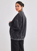 Τζιν oversized bomber jacket ONLY 15321253