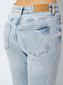 Τζιν παντελόνι Moni straight Noisy May 27029555 - Μπλε jean - thefashionproject.gr - NOISY MAY