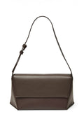 Vero Moda Shoulder Bag with Flap 10333088 - Dark Brown Matte - thefashionproject.gr - VERO MODA