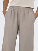 Wideleg παντελόνι ONLY 10204806 - Mocha - thefashionproject.gr - ONLY