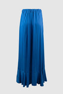 The Fashion Project - Wrap Skirt Ruffle Hem - Blue
