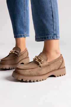 Beige Suede