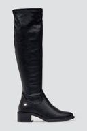 Xti 144722 Suede Riding Boots - Black Matte - thefashionproject.gr - Xti Footwear