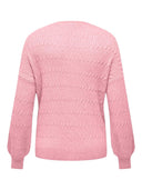 Ζακέτα πλεκτή με κουμπιά καρδιές Carmakoma Plus size 15311472 - Ροζ - thefashionproject.gr - CARMAKOMA