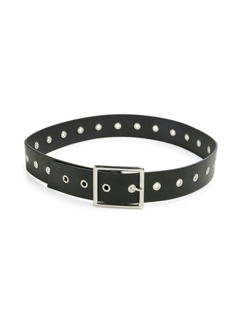 Ζώνη με τετράγωνο τοκά PIECES 17152939 - Μαύρο - thefashionproject.gr - PIECES