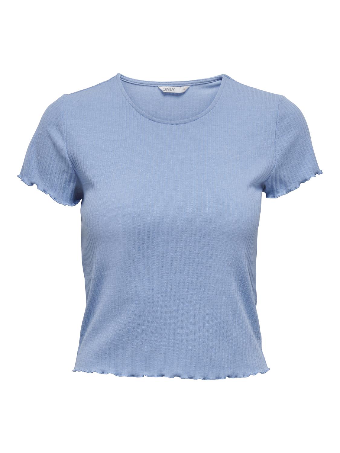 ONLY Crop top ONLY 15201206 - Γαλάζιο