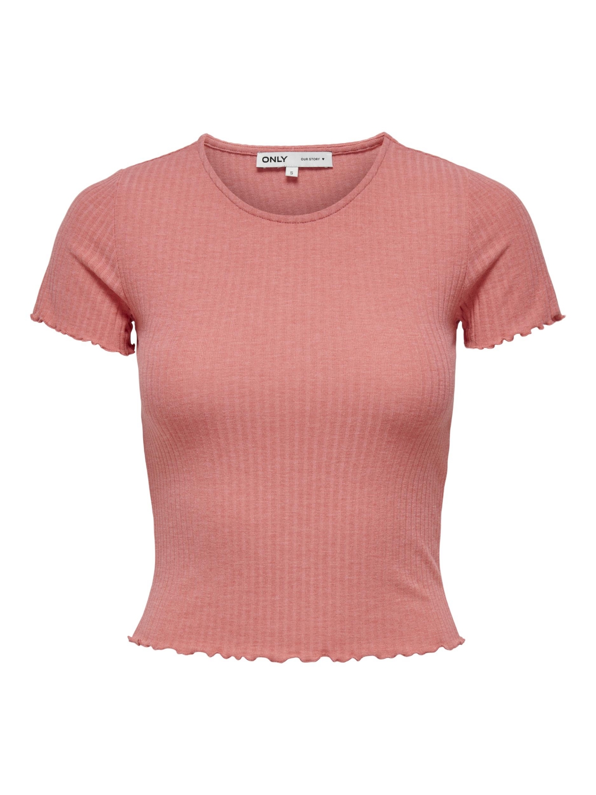 ONLY Crop top ONLY 15201206 - Κοραλί