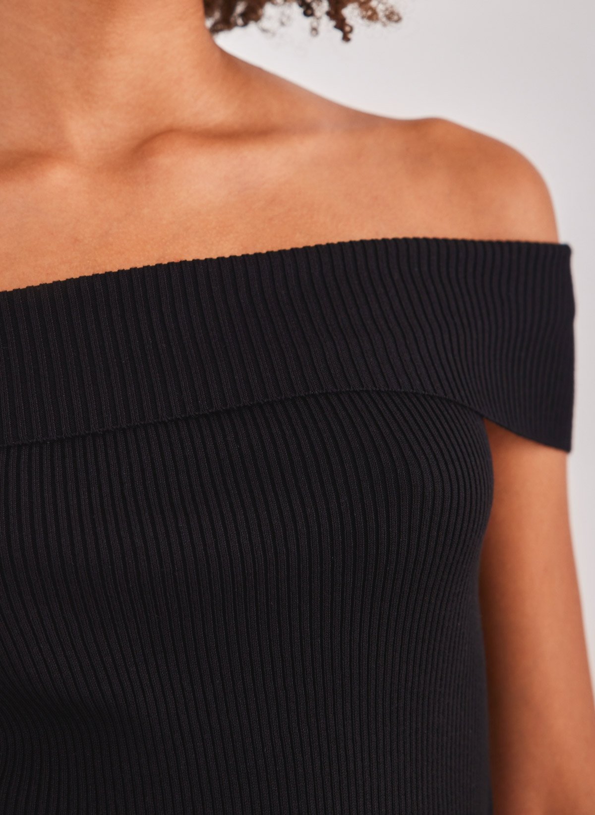Crop top strapless Vero Moda 10309488 - Μαύρο φωτογραφία