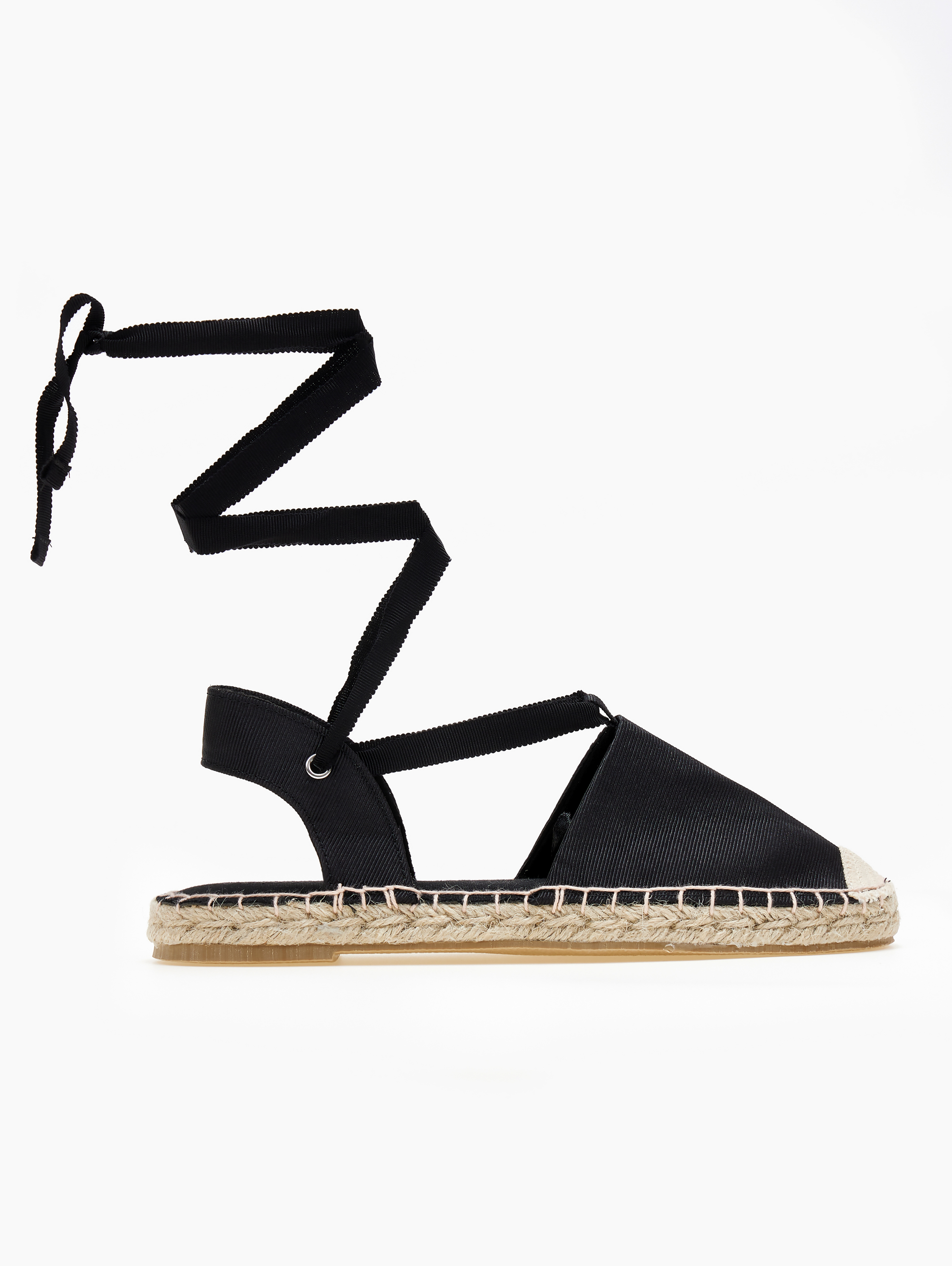 Εσπαντρίγιες υφασμάτινες lace up Vero Moda 10245125 - Μαύρο φωτογραφία