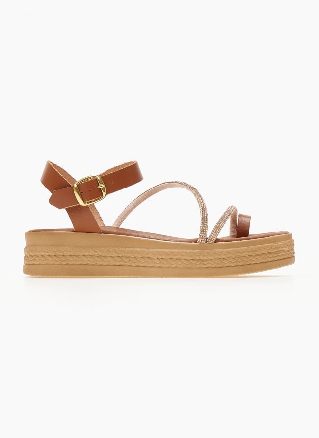 Flatform με μπαρέτα και στρας tfp – Ταμπά