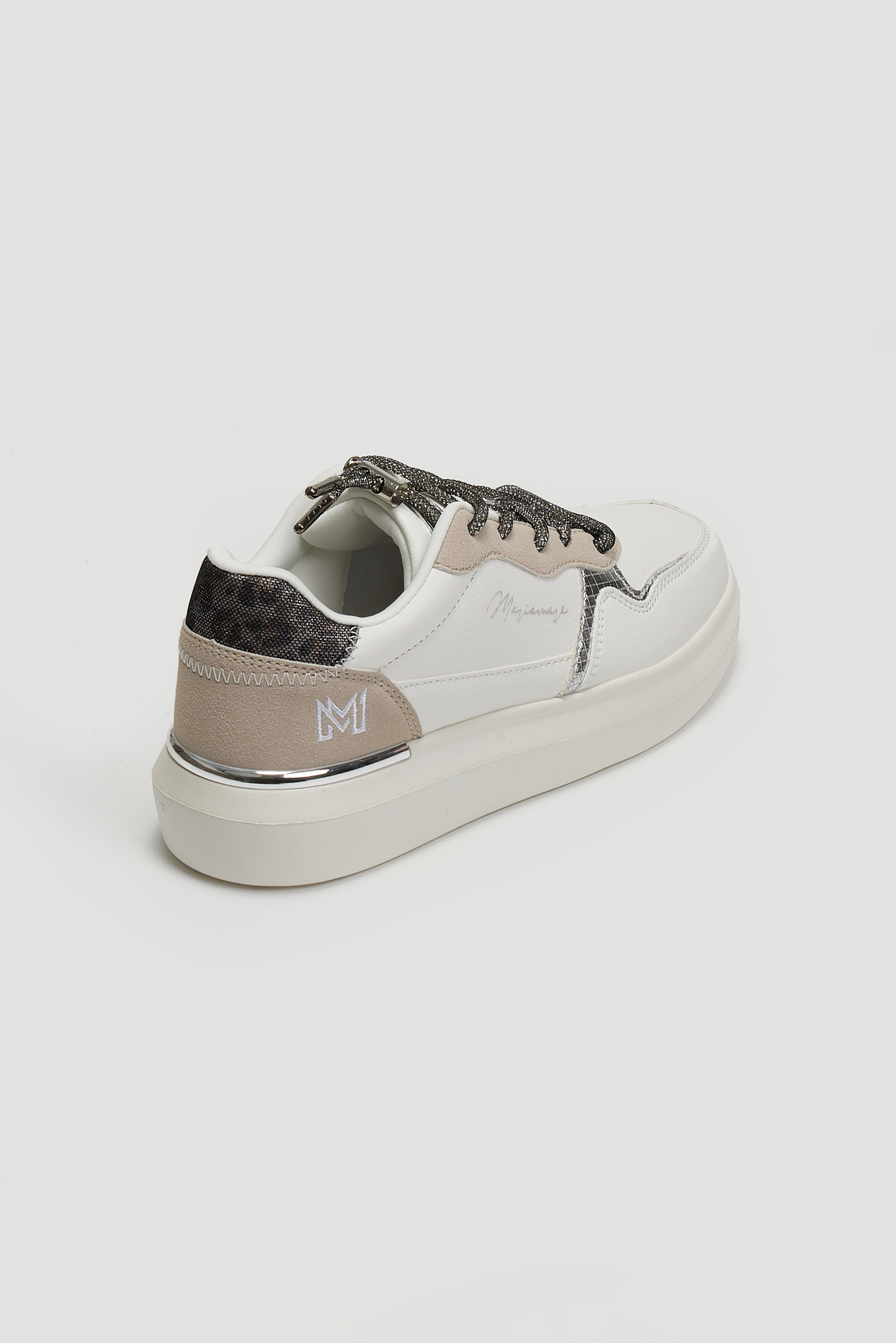 Flatform sneakers MARIAMARE - Μπεζ φωτογραφία