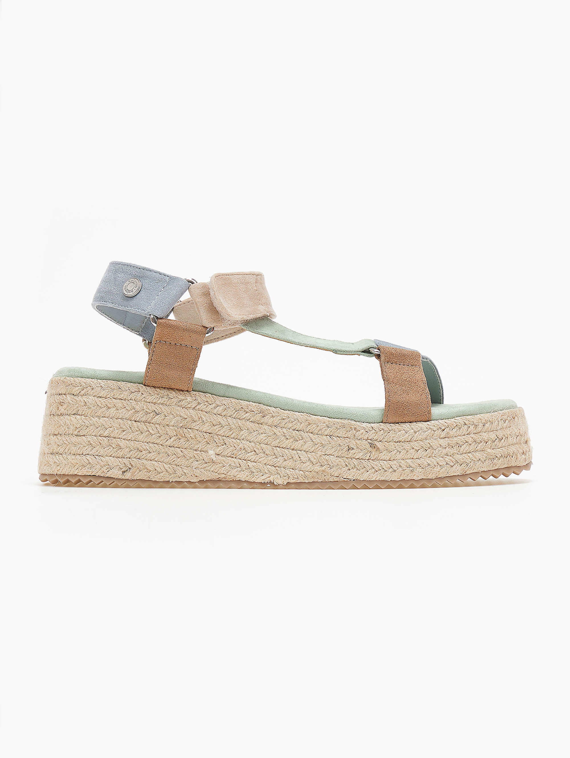 Flatforms με velcro Refresh 170849 – Multi