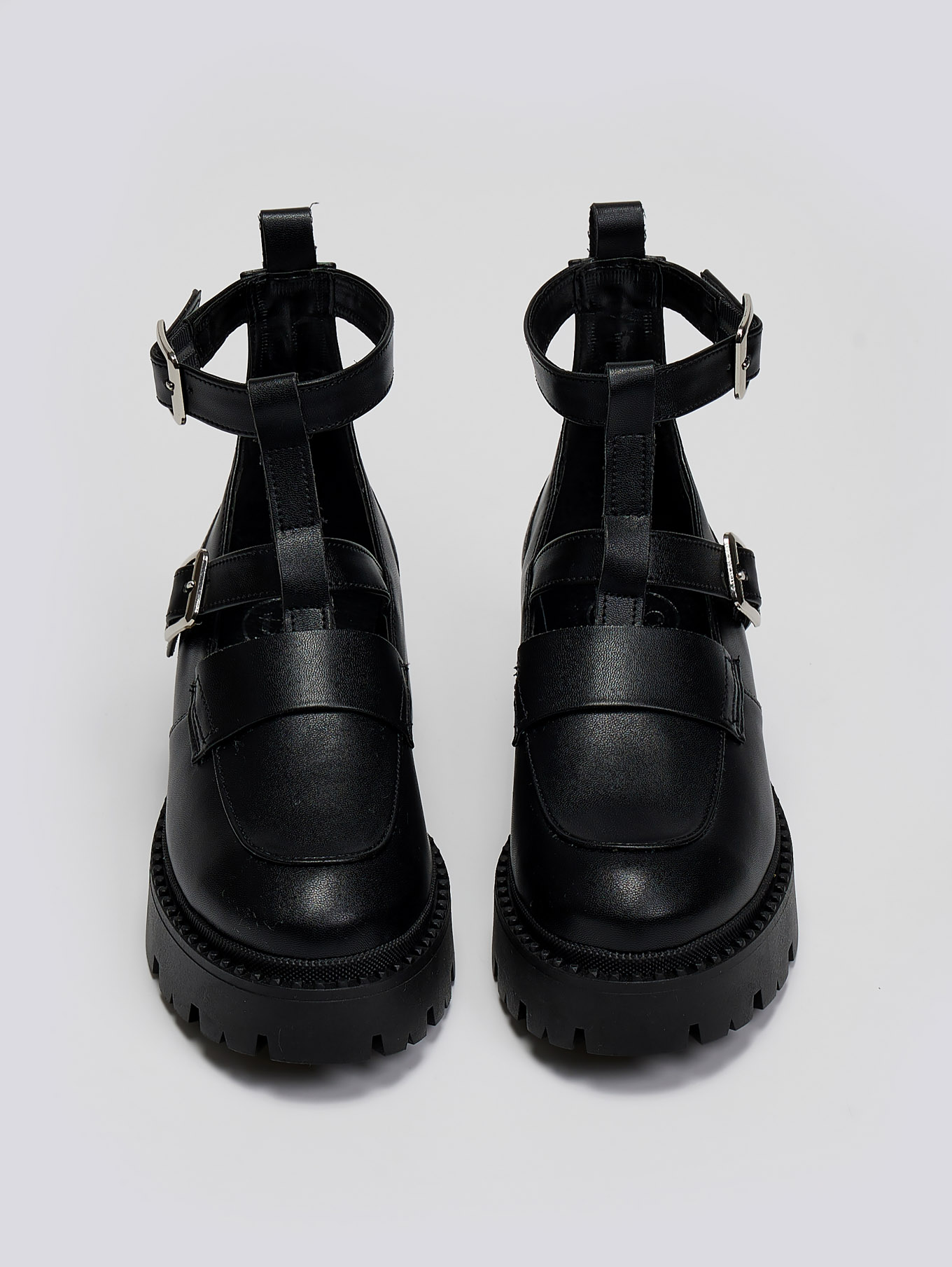 Loafers chunky με μπαρέτα TFP - Μαύρο φωτογραφία