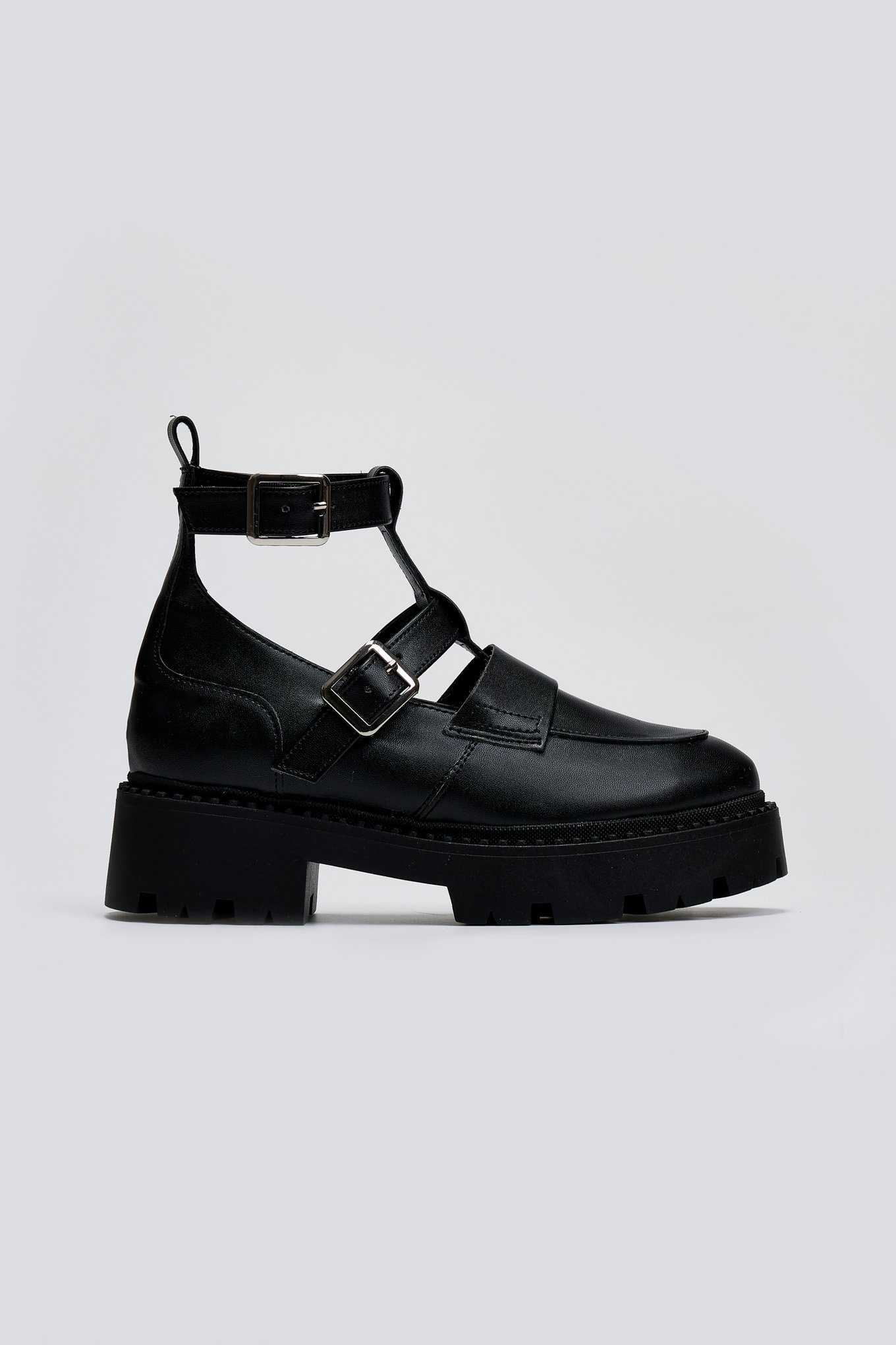 TFP Loafers chunky με μπαρέτα TFP - Μαύρο