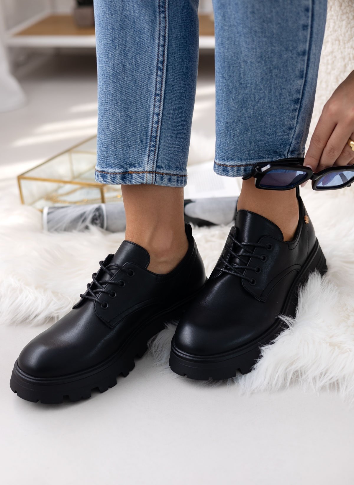 Loafers chunky Xti 141662 – Μαύρο