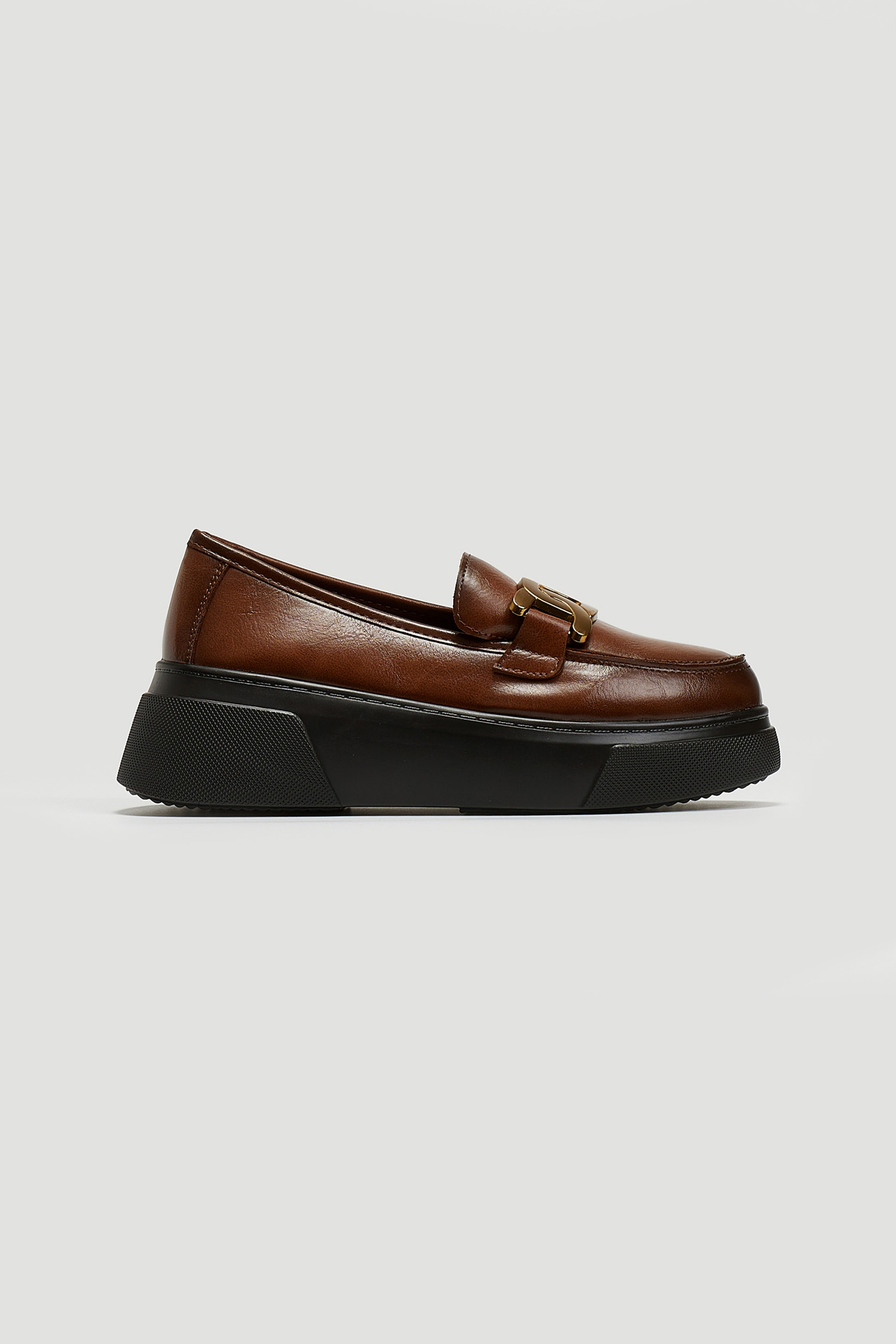 La Coquette Loafers flatforms με αγκράφα - Ταμπά