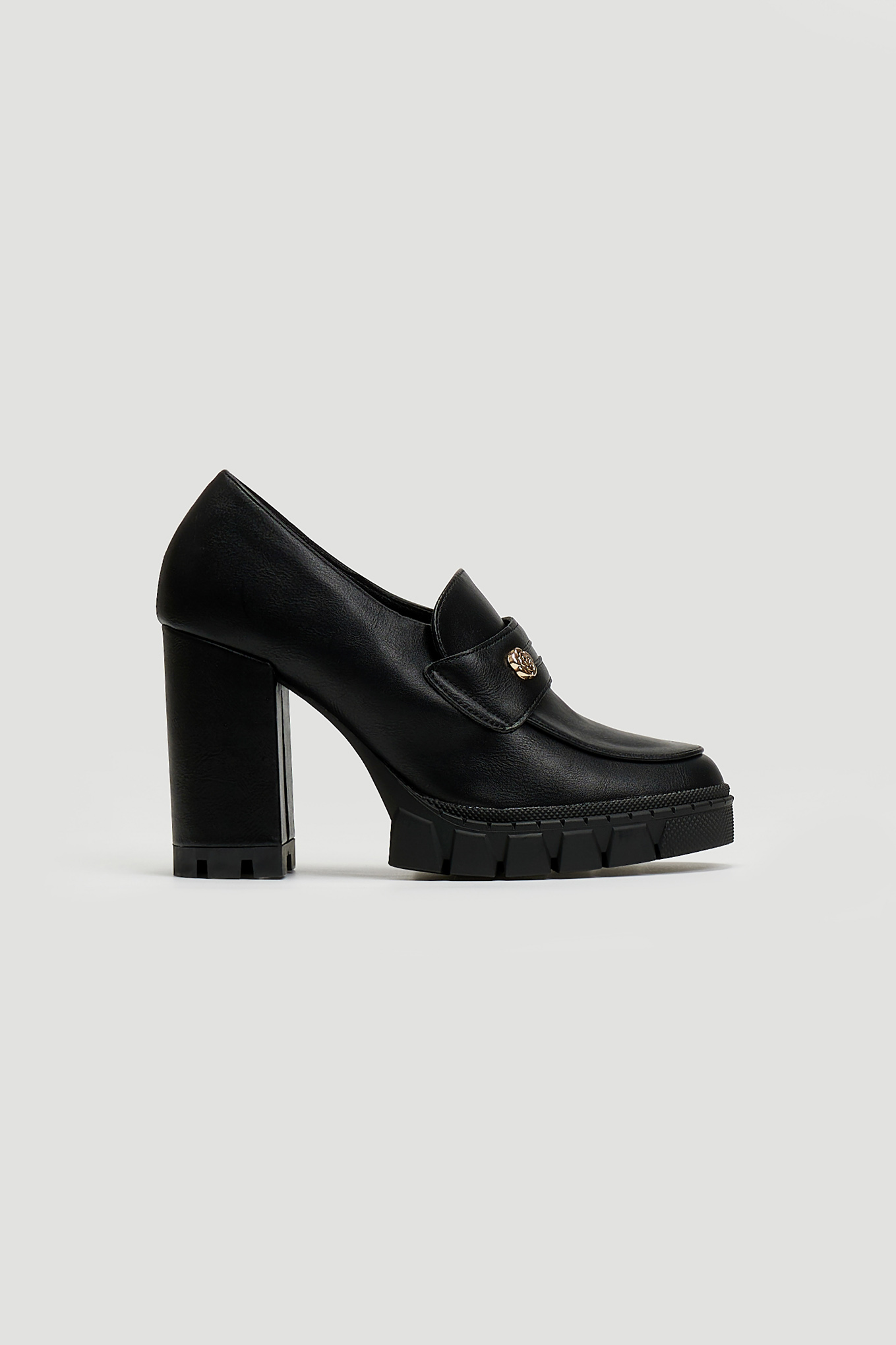 Joalice Loafers με τακούνι - Μαύρο