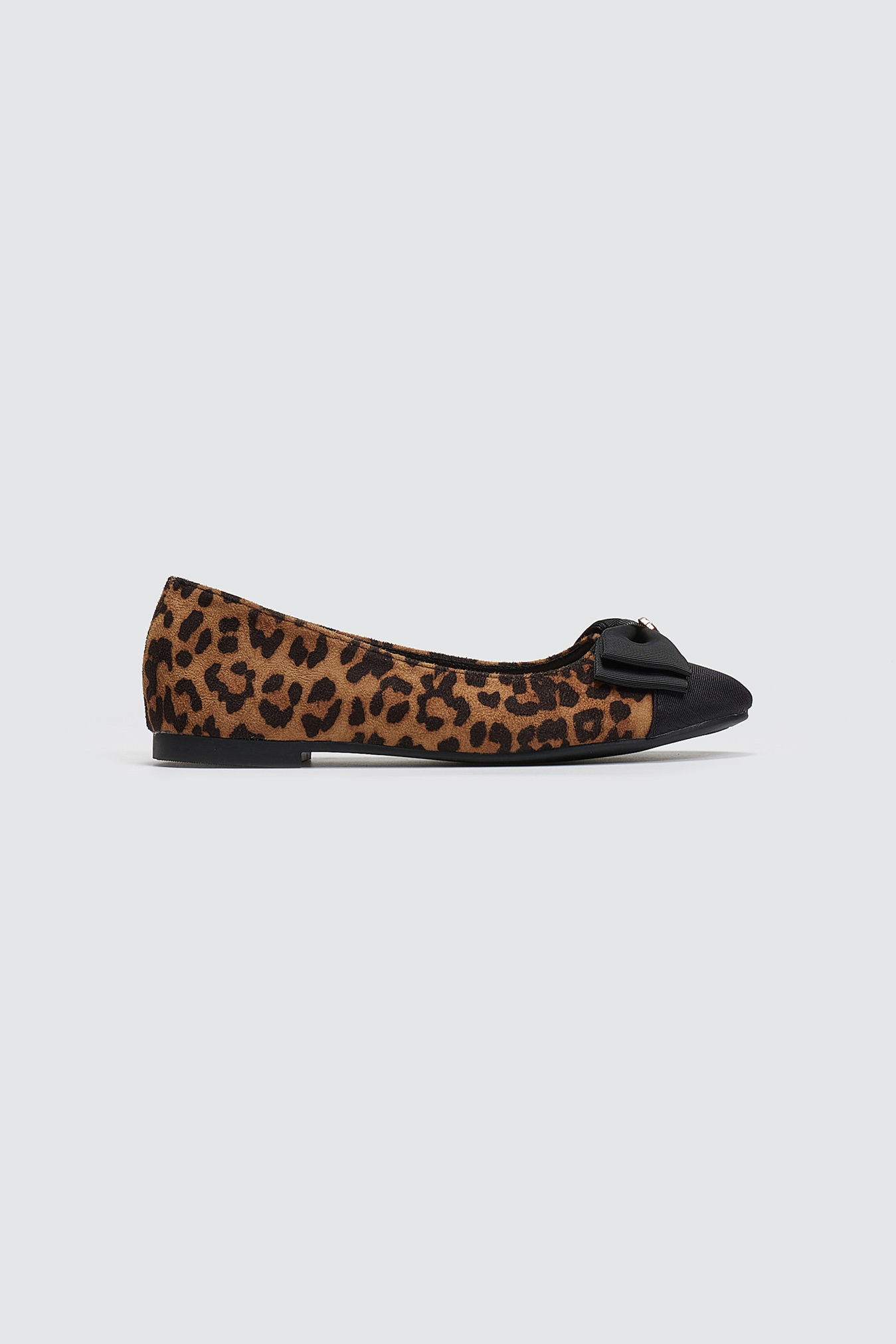 Μπαλαρίνες suede με print ERYNN - Leopard φωτογραφία