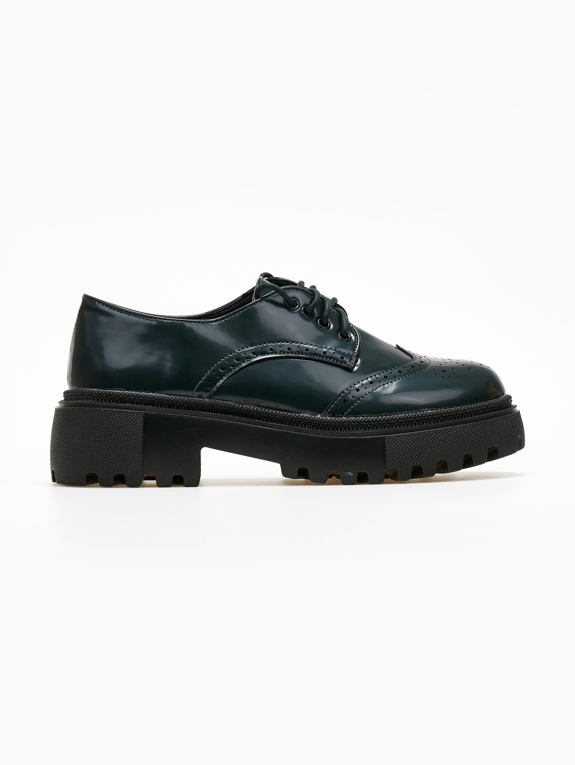Oxfords chunky φλωρεντίκ με σχέδιο – Κυπαρισσί