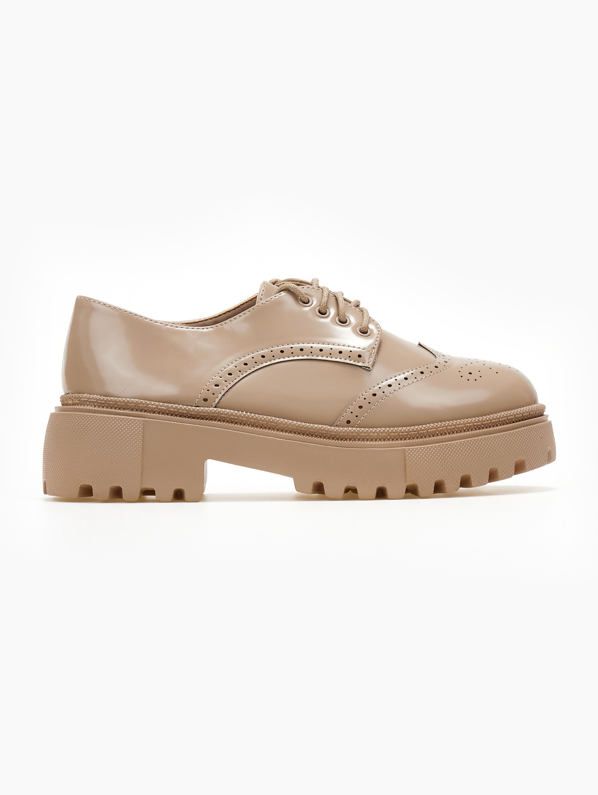Oxfords chunky φλωρεντίκ με σχέδιο – Τάουπε