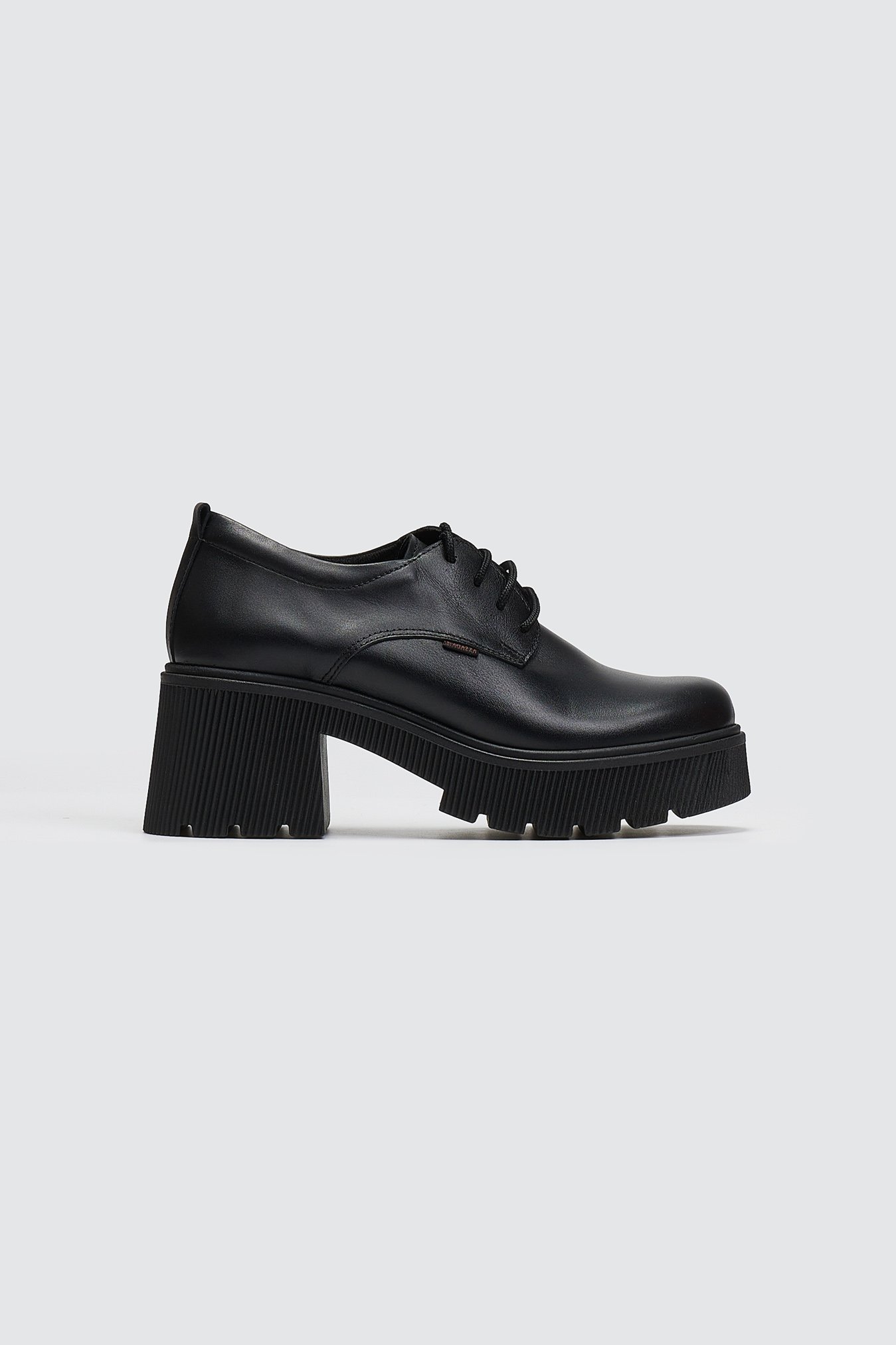 RAGAZZA Oxfords δερμάτινα με κορδόνια Ragazza 0597 - Μαύρο