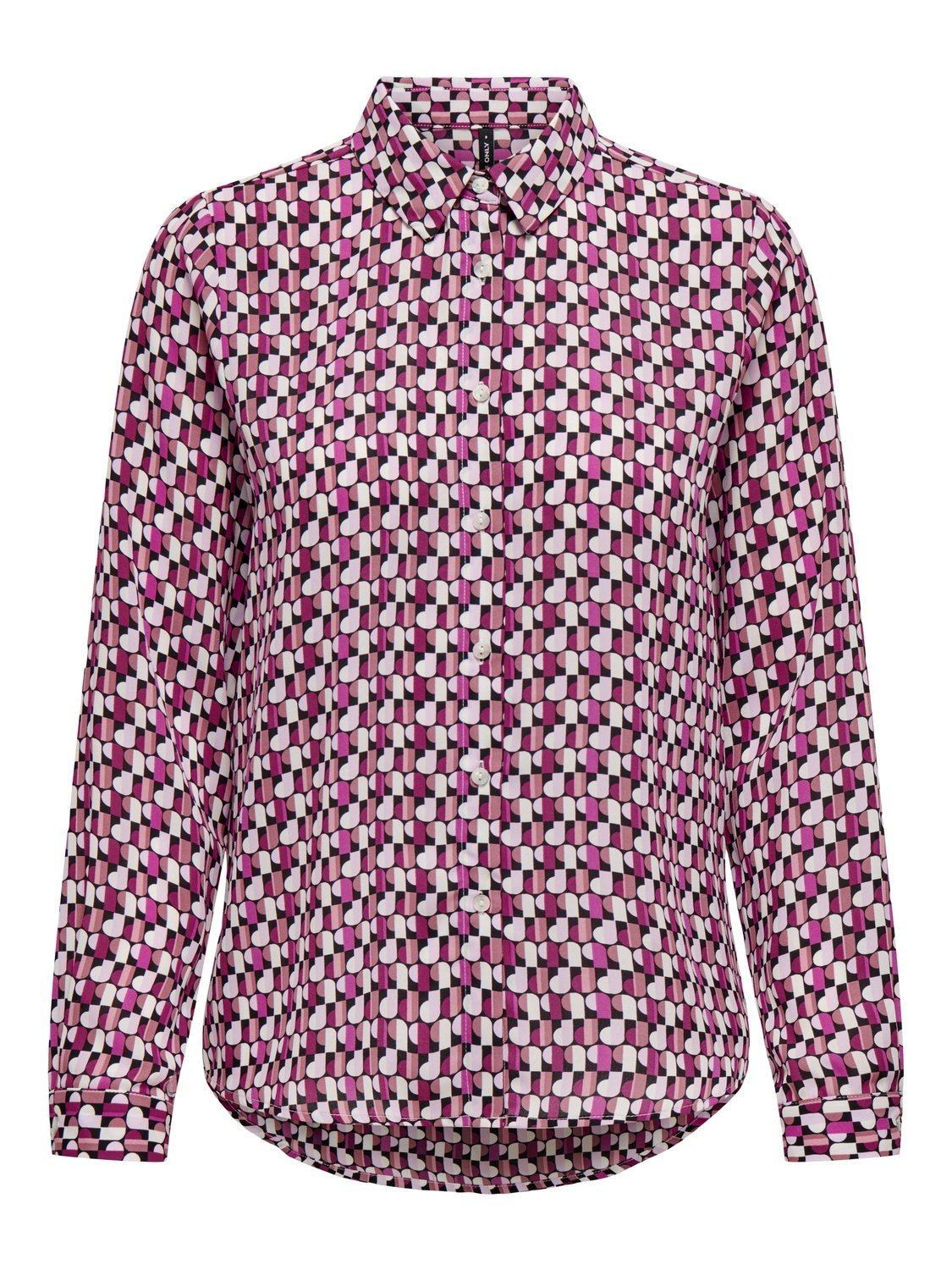 ONLY Πουκάμισο με print ONLY 15248787 - Magenta