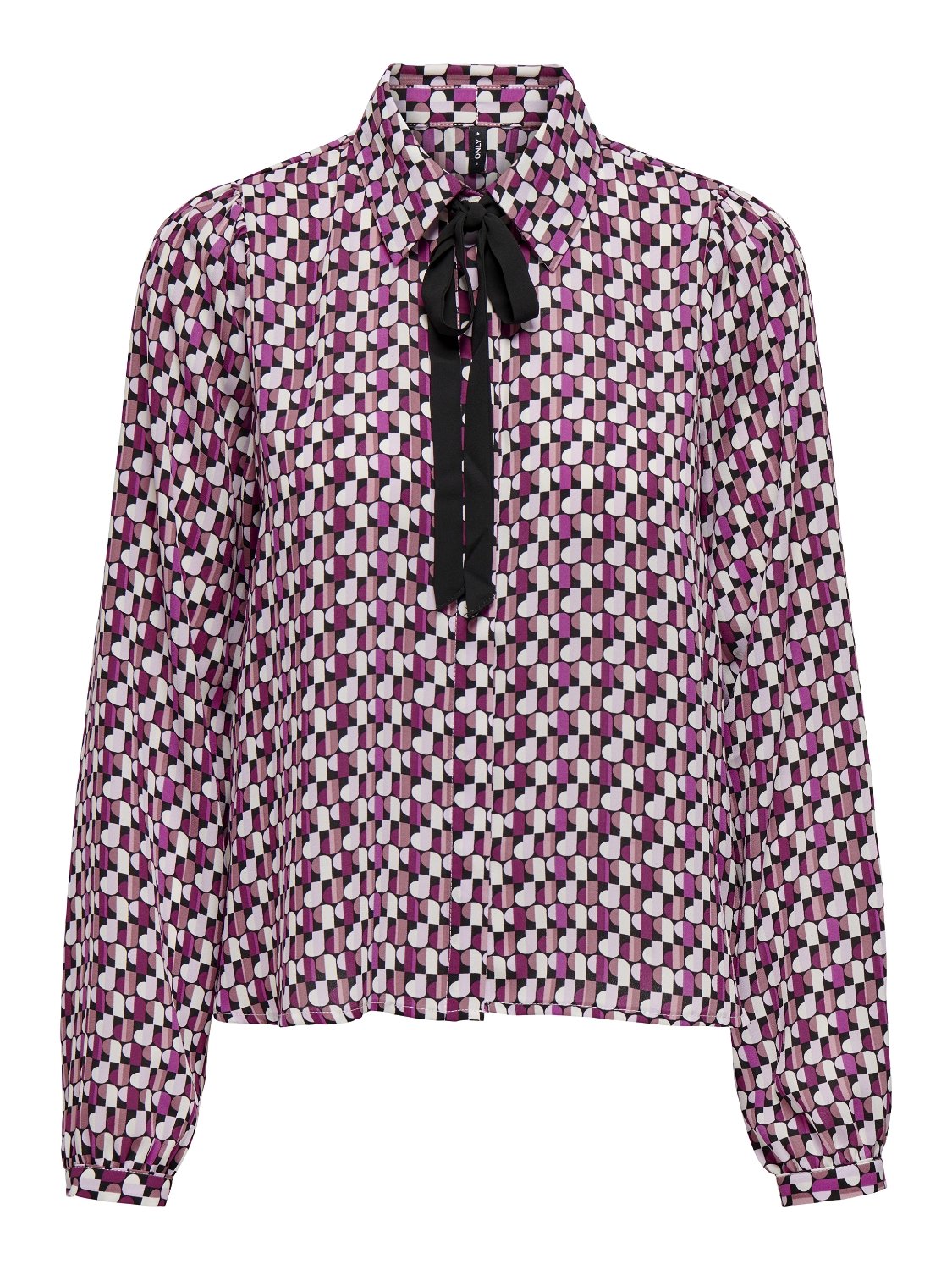 Πουκάμισο με print ONLY 15329605 - Magenta φωτογραφία