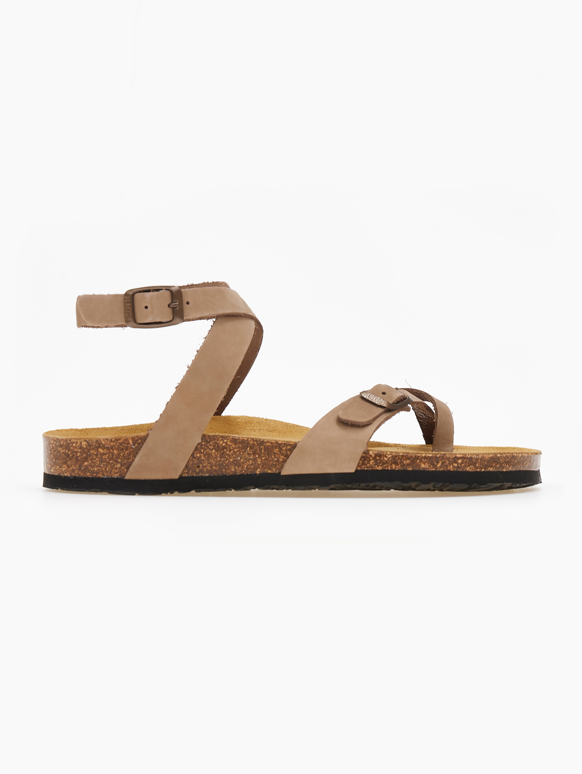 Σανδάλια ανατομικά από nubuck δέρμα Plakton 181204 - Τάουπε φωτογραφία