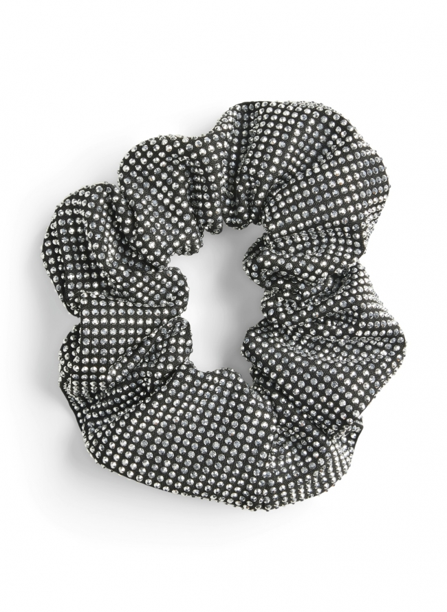 Scrunchie με στρας PIECES 17151926 - Ασημί φωτογραφία