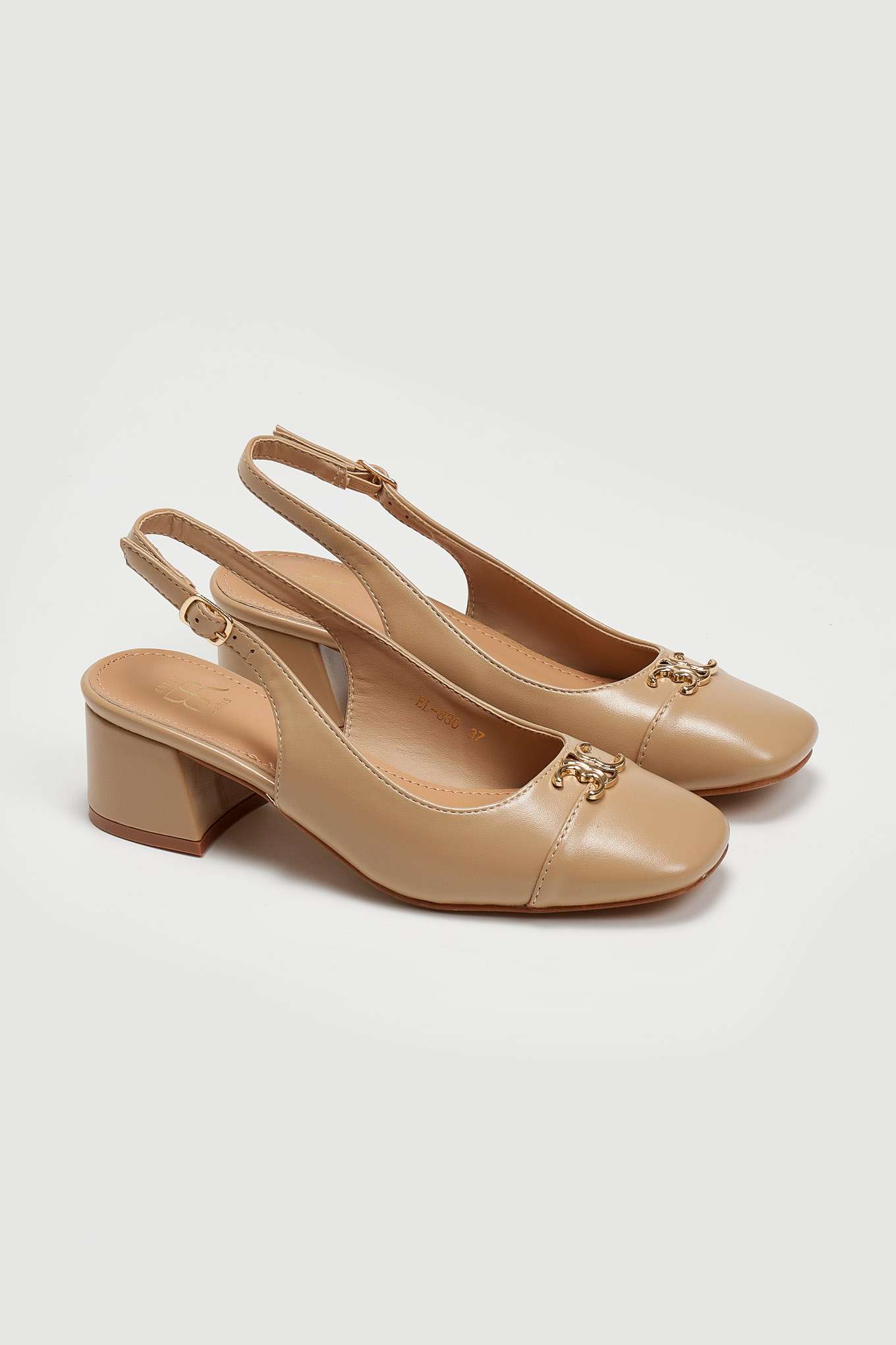 ERYNN Γόβες Slingback ERYNN - Τάουπε