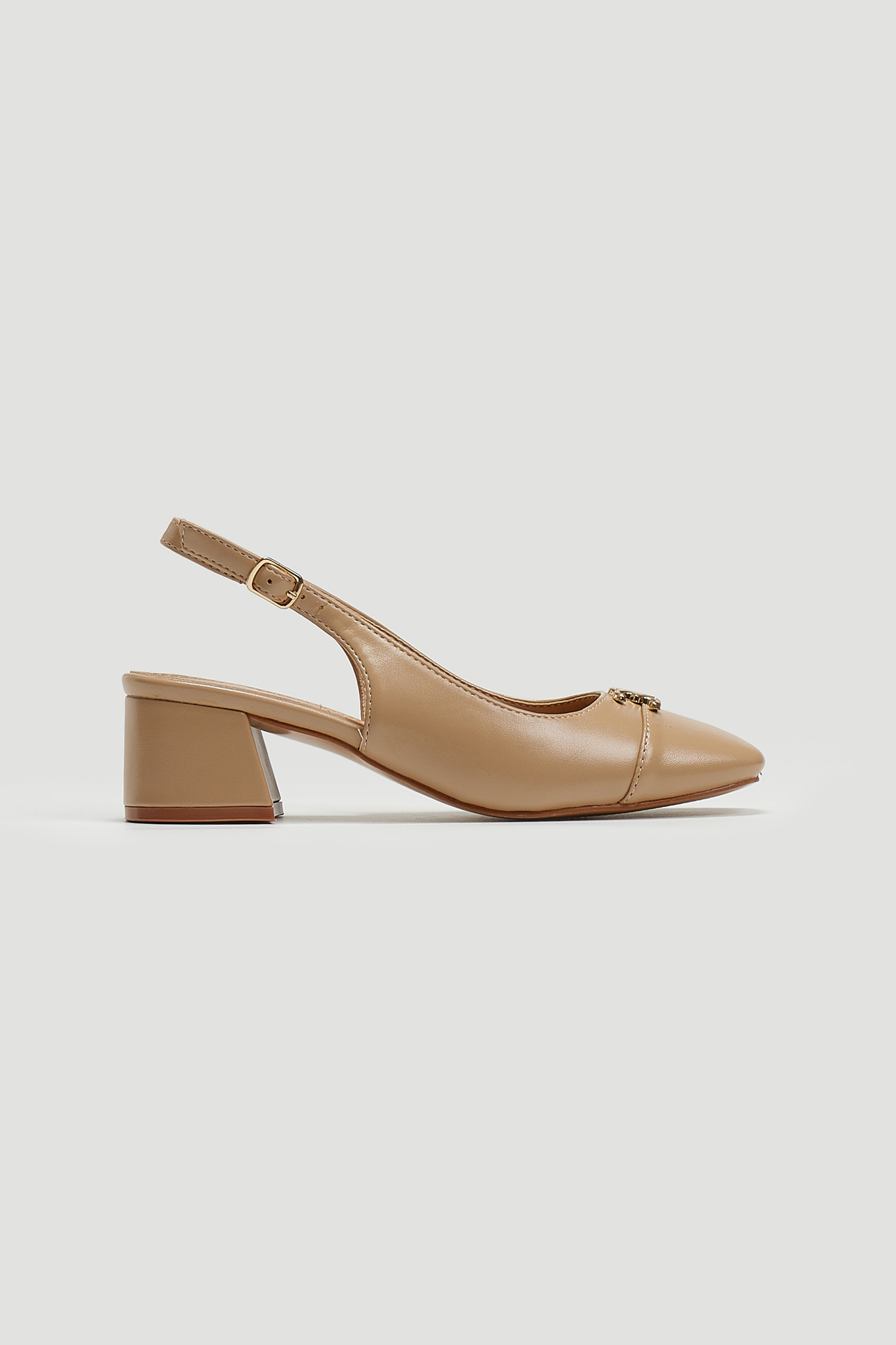 Γόβες Slingback ERYNN - Τάουπε φωτογραφία