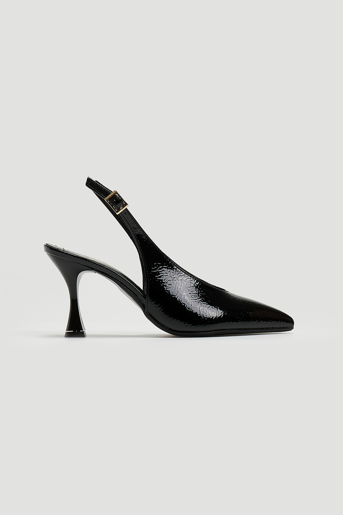 Γόβες Slingback λουστρίνι Tfp - Μαύρο φωτογραφία